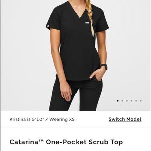 FIGS Catarina scrub top